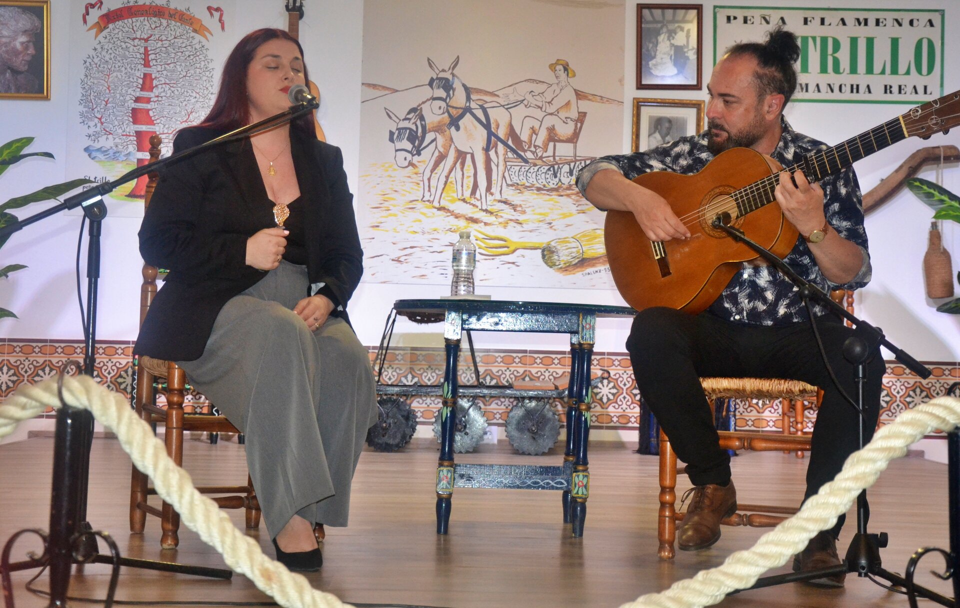 Fina de Ángeles agita la Primavera Flamenca de El Trillo