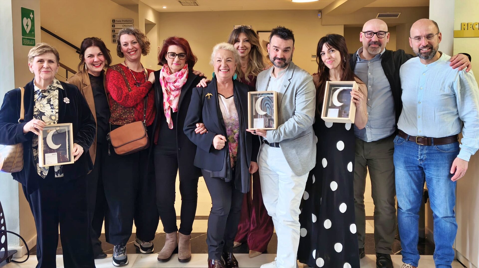 Carlos Aceituno y Cristina Mediero, premiados en los 'Córdoba a Escena'