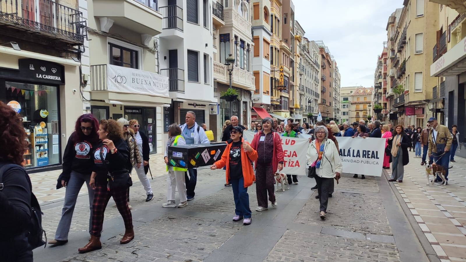 Nueva protesta para exigir mejoras en la sanidad pública