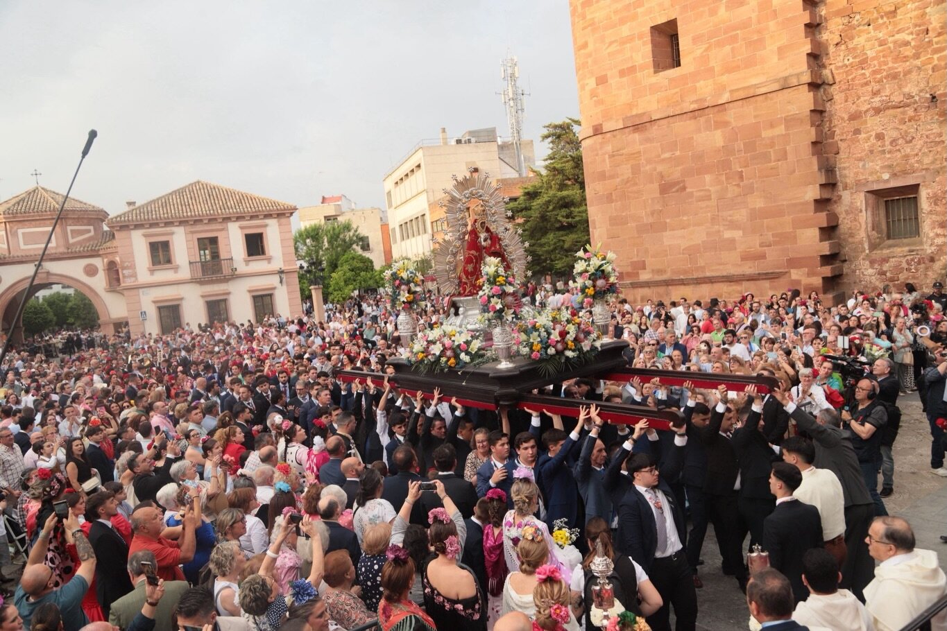 Andújar abre su corazón a la Reina de Sierra Morena