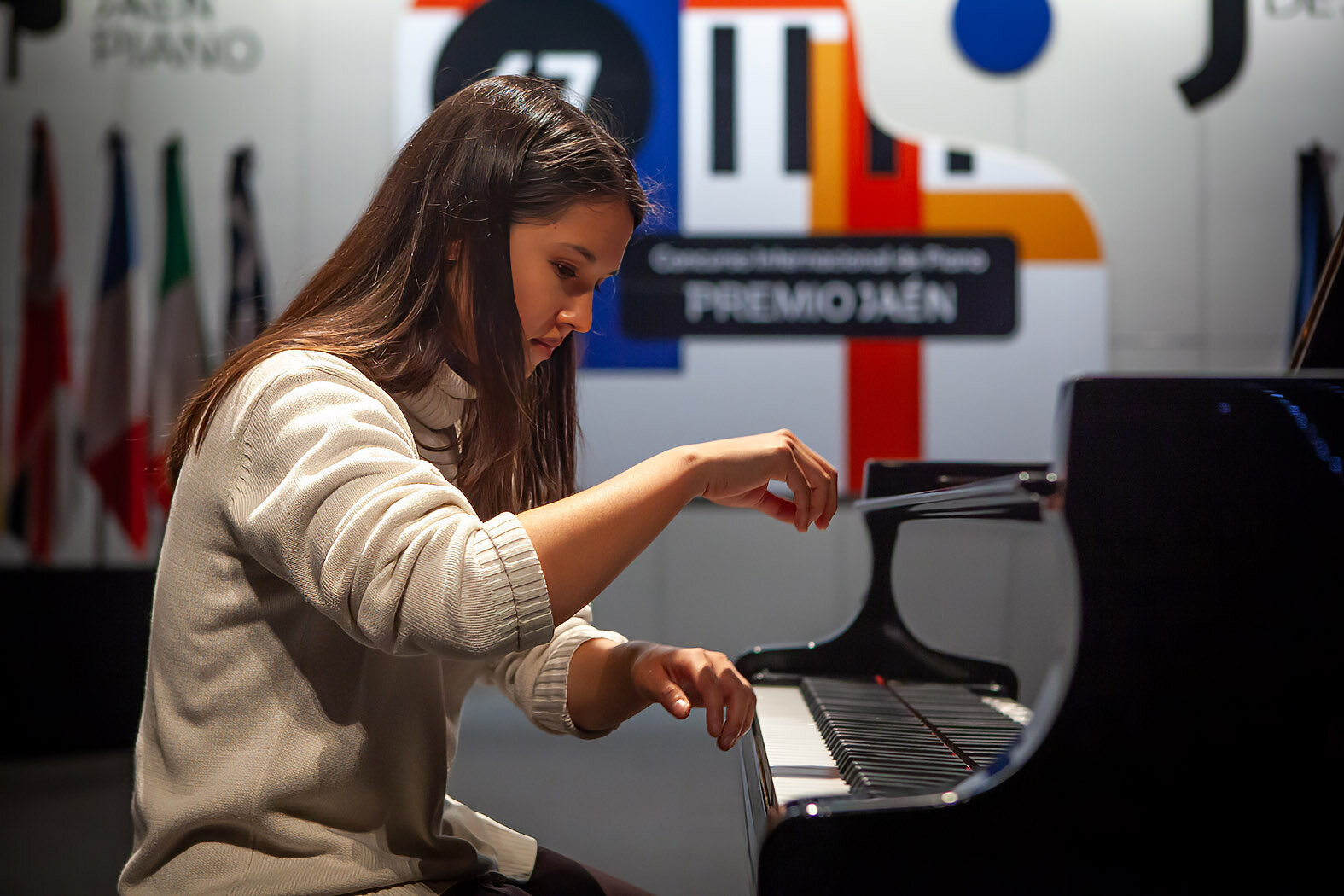 Diecinueve pianistas afrontan la prueba decisiva del Premio Jaén de Piano
