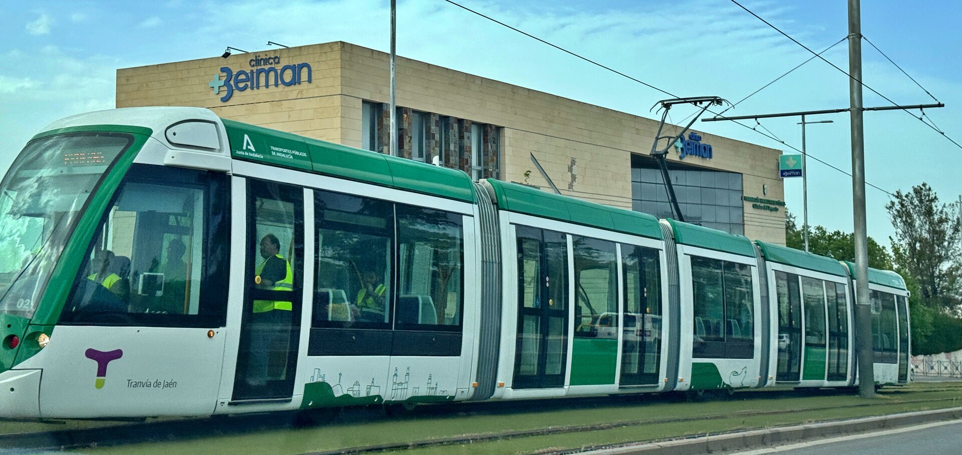 El tranvía de Jaén 'regresa': arranca la formación de conductores