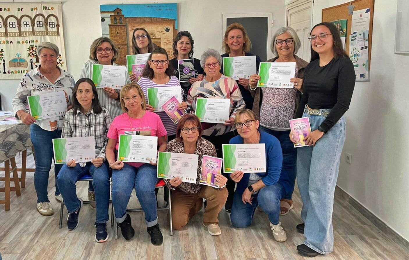 'Mujeres con Voz’ lleva la prevención contra la violencia machista al mundo rural de Jaén