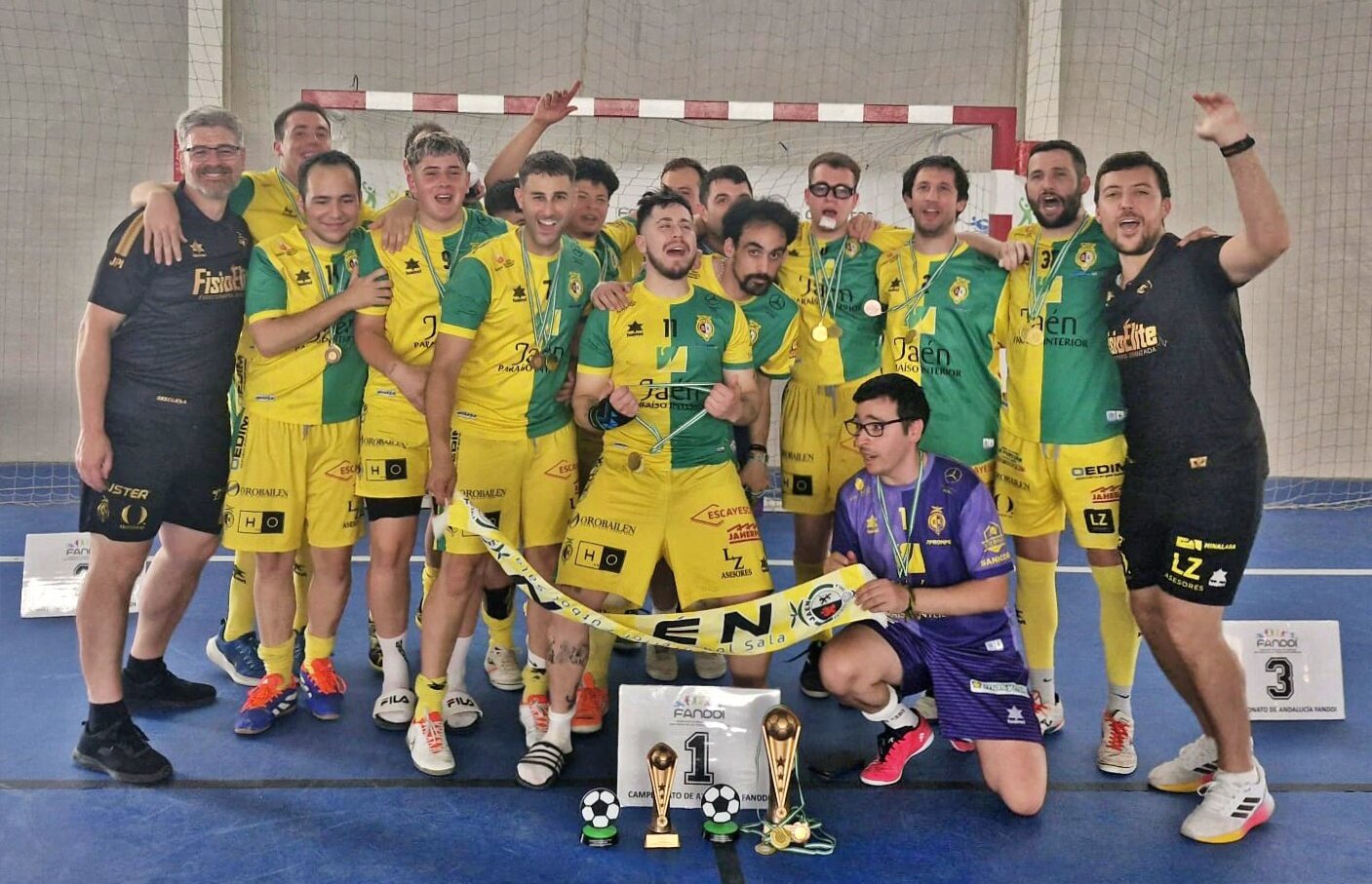 El espíritu campeón se extiende: Aprompsi da a Jaén otro gran título en fútbol sala