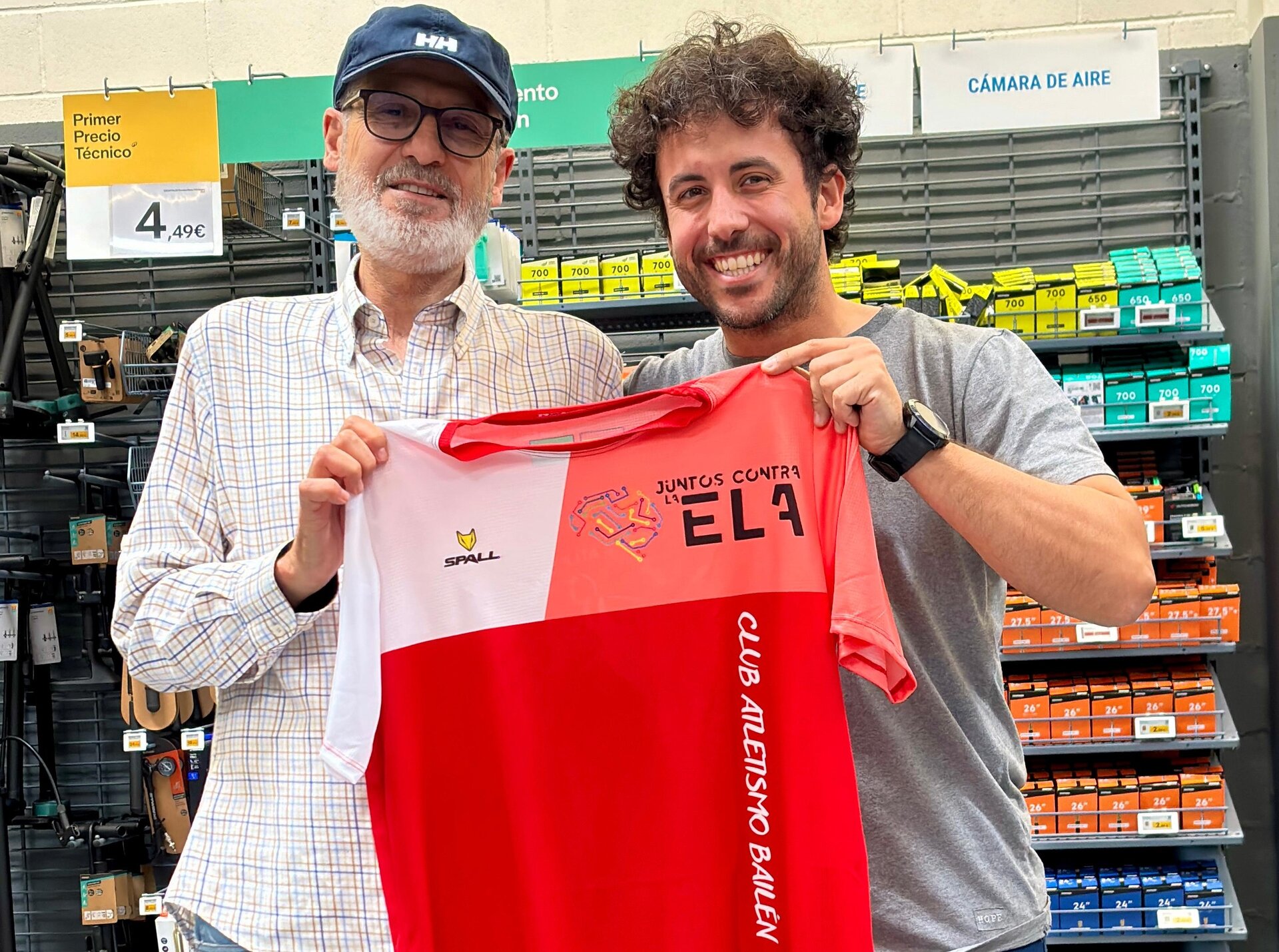 Bailén corre la Transvulcania para visibilizar la ELA