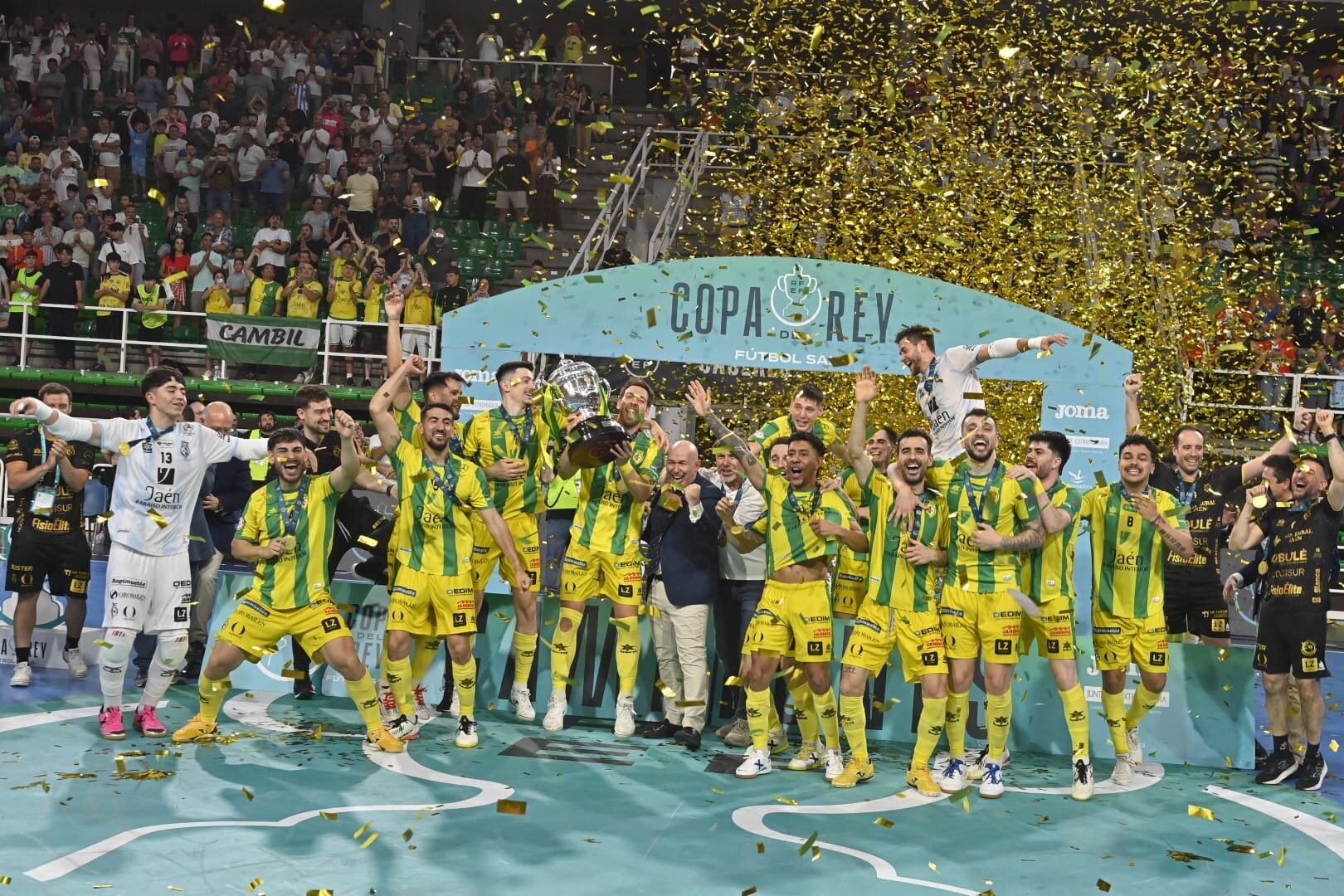 El Jaén Paraíso Interior conquista la Copa del Rey y agranda su leyenda