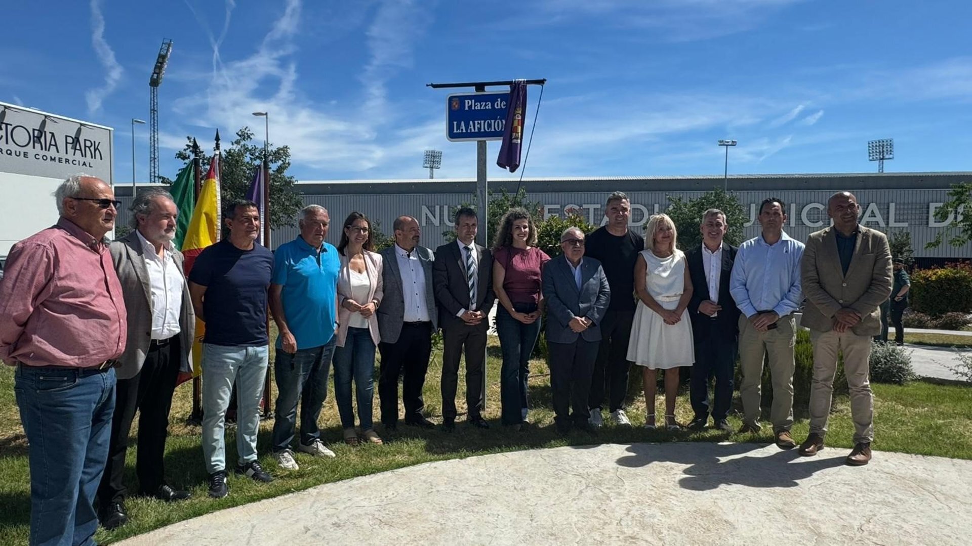 La Victoria ya tiene calles con nombre propio para honrar al Real Jaén y su afición
