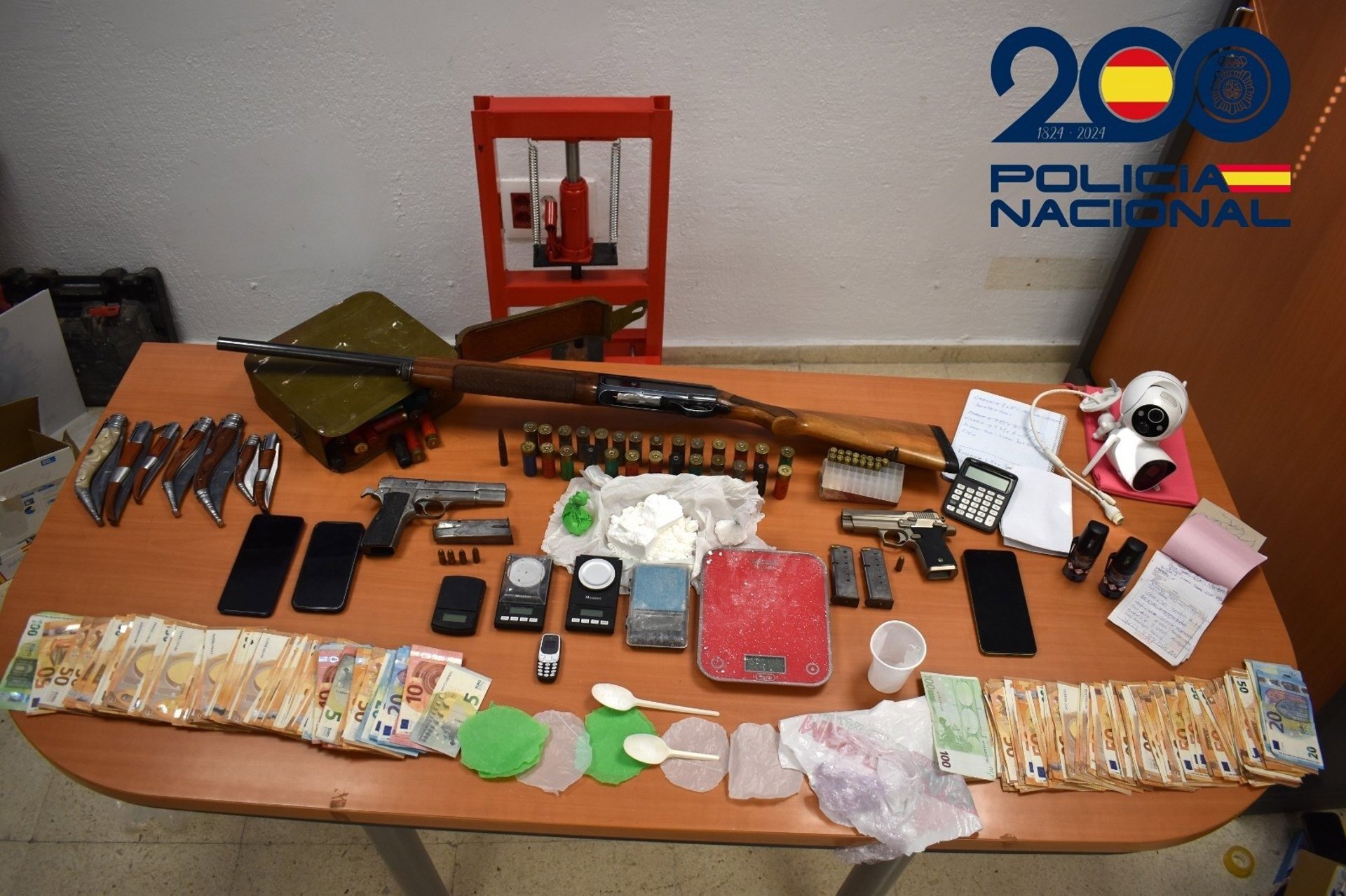 Tres miembros de un clan familiar, en prisión tras una operación antidroga en Linares