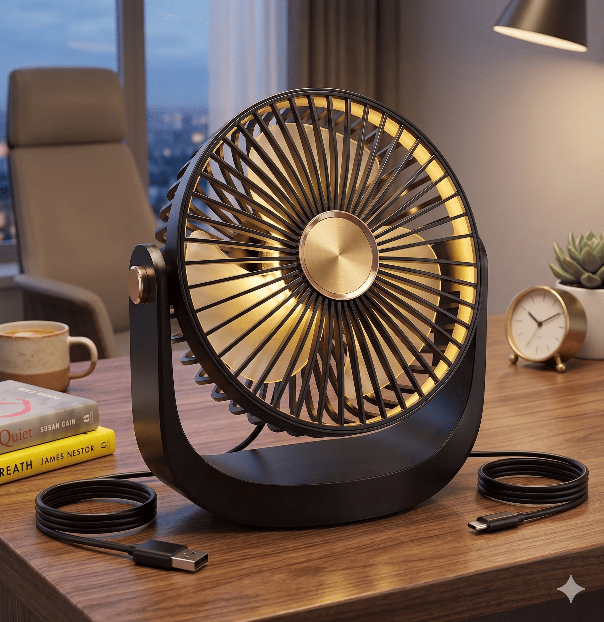 AICPAN Ventilador de Mesa Portátil Silencioso: ofertas y opiniones de usuarios