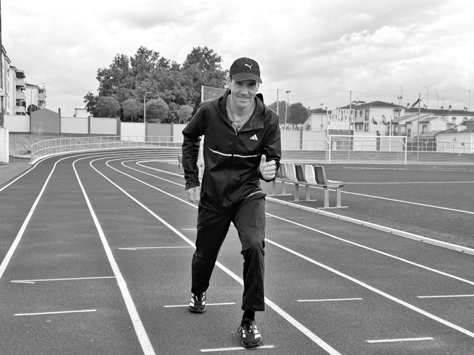 "Ni en sueños me podía imaginar que la pista de atletismo llevara mi nombre"
