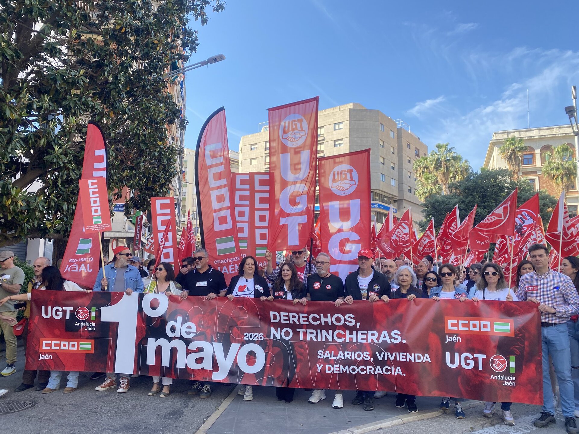 Los sindicatos exhiben unidad y piden subir los salarios “por justicia social”