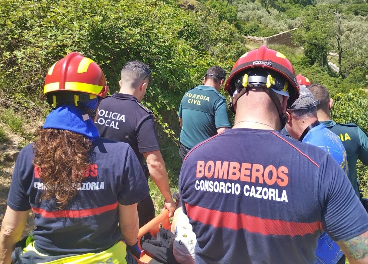 Rescatada una senderista tras sufrir una caída en el Parque Natural de Cazorla