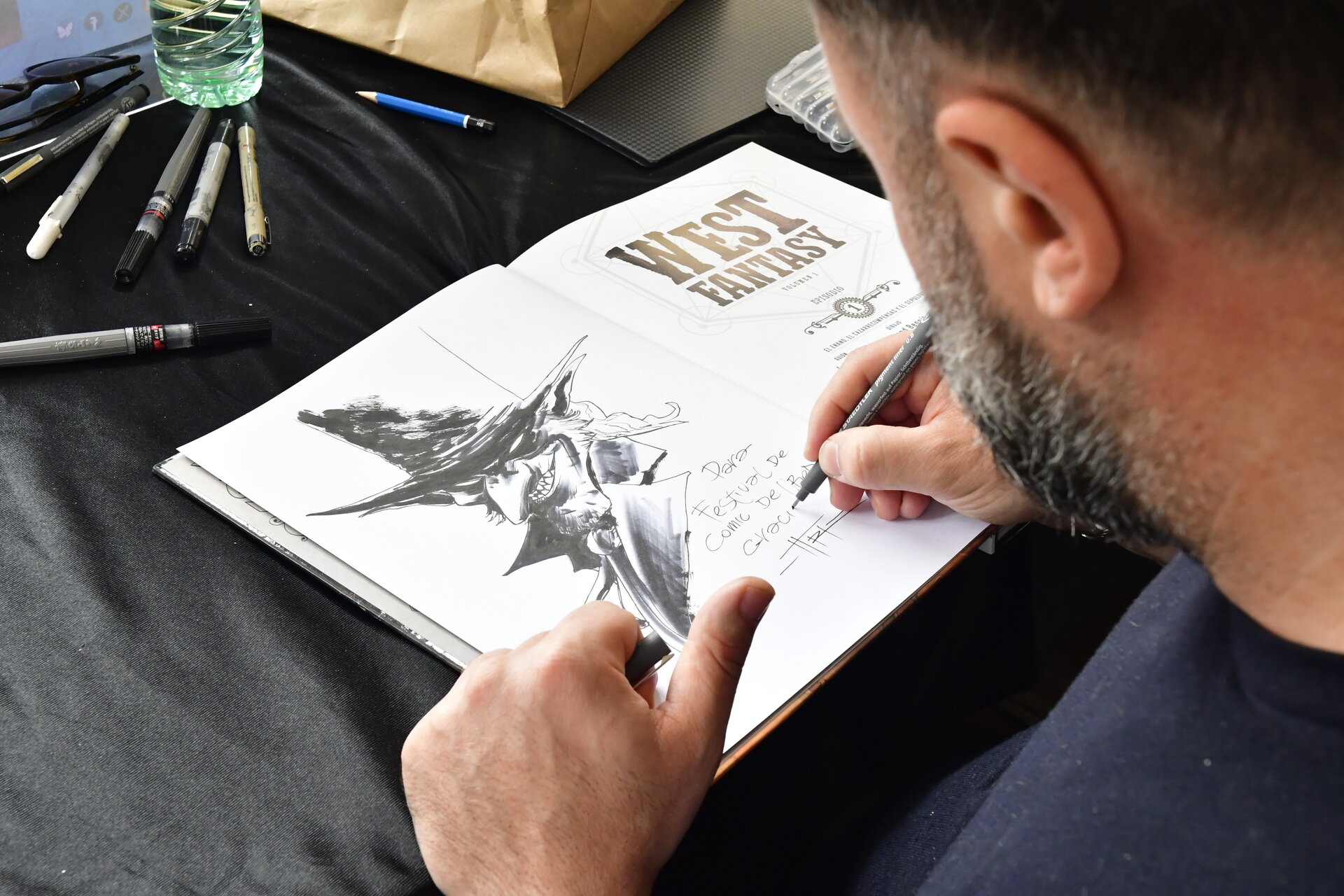Úbeda dibuja la capital europea del cómic 