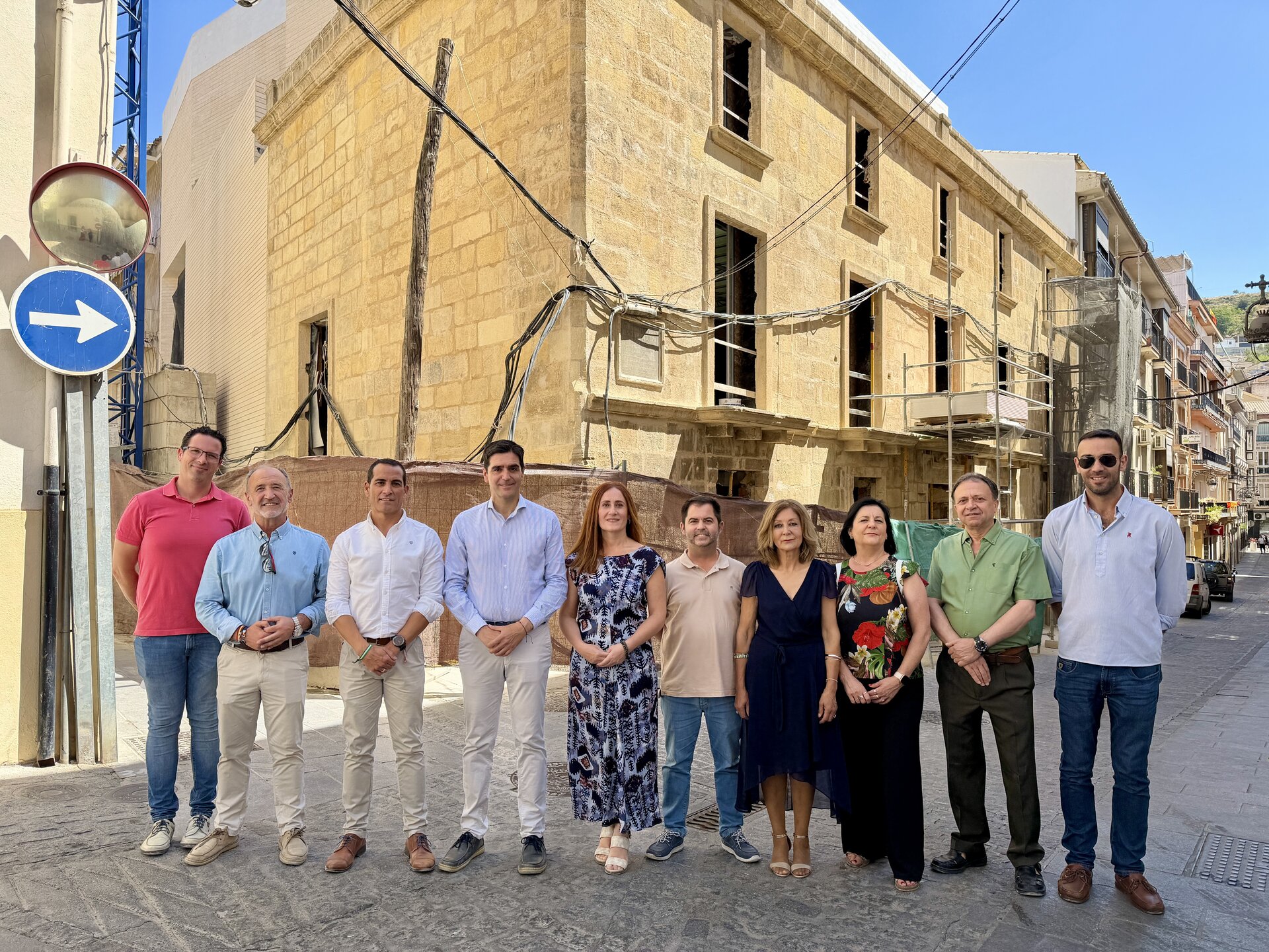 Las obras del futuro Centro Cultural Cronista Domingo Murcia alcanzan el 70% de ejecución