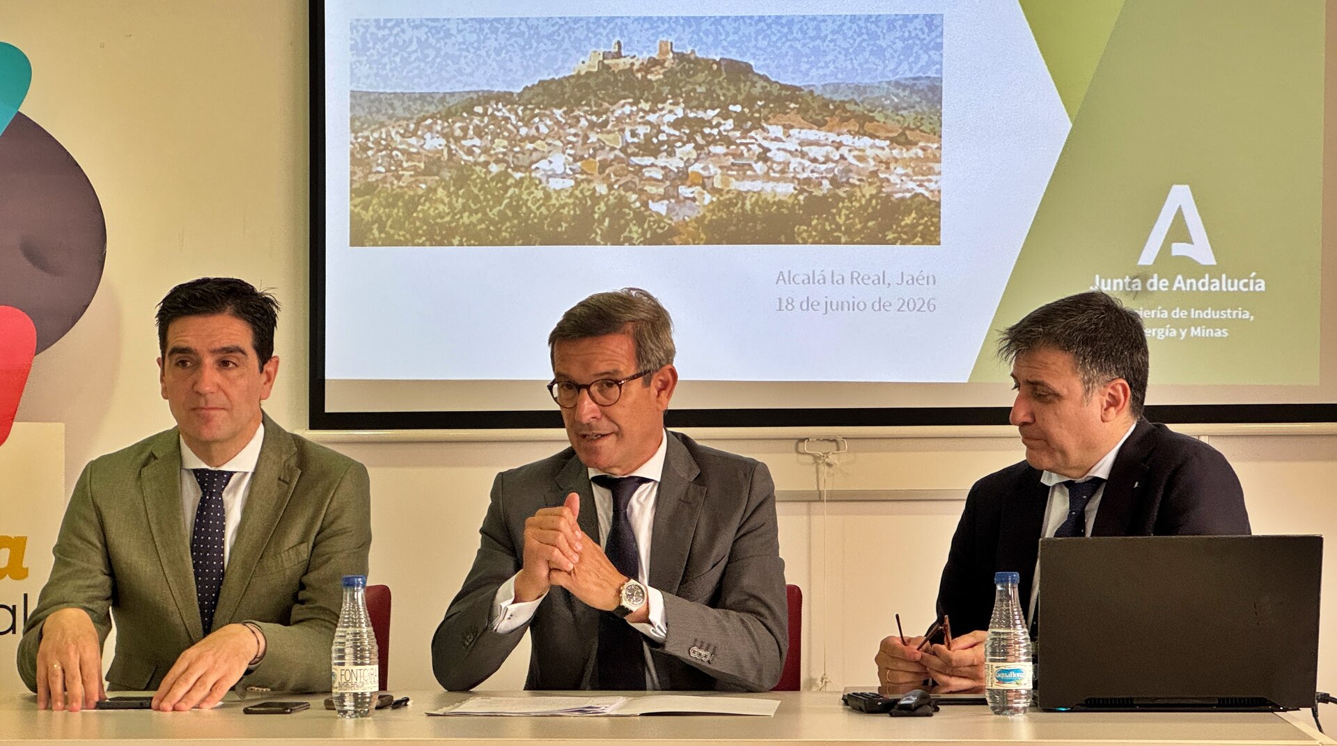 El consejero de Industria alaba el crecimiento exponencial de los cuatro polígonos de Alcalá la Real