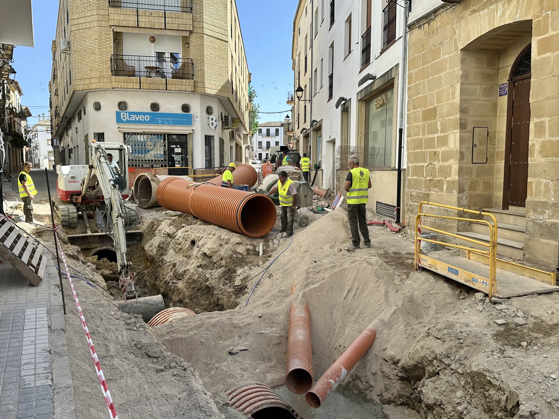 Baeza impulsa la renovación de dos calles del casco urbano con 176.000 euros