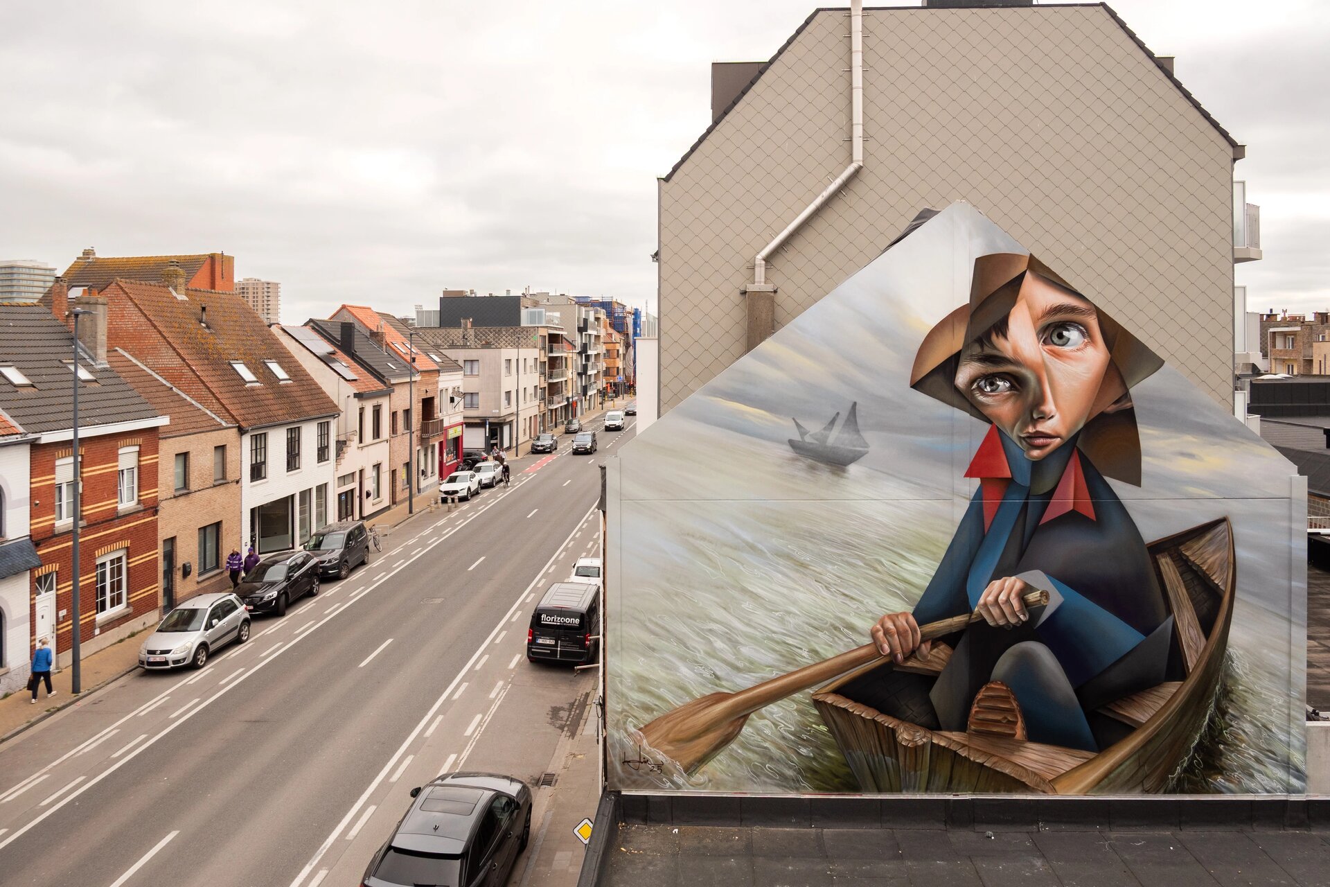 El mural de Belin creado en Bélgica que triunfa en la élite del diseño