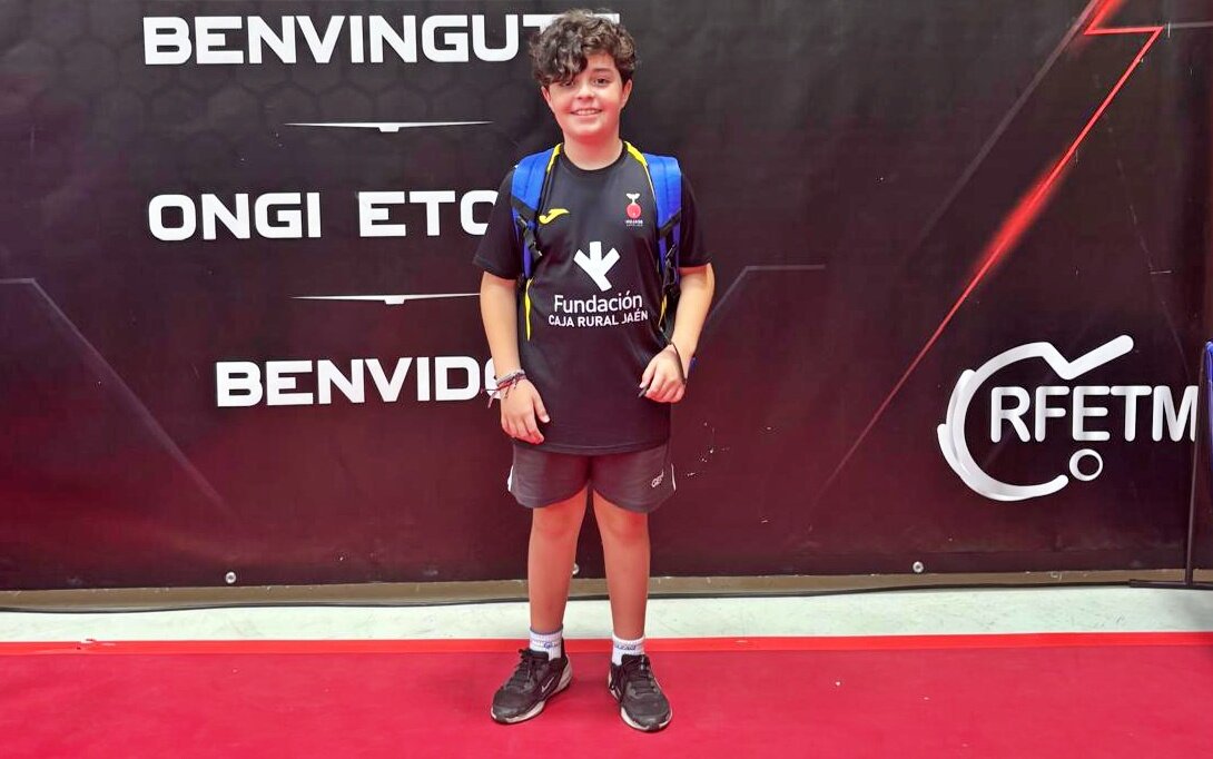 Beltrán Collado brilla en el Campeonato de España de Tenis de Mesa