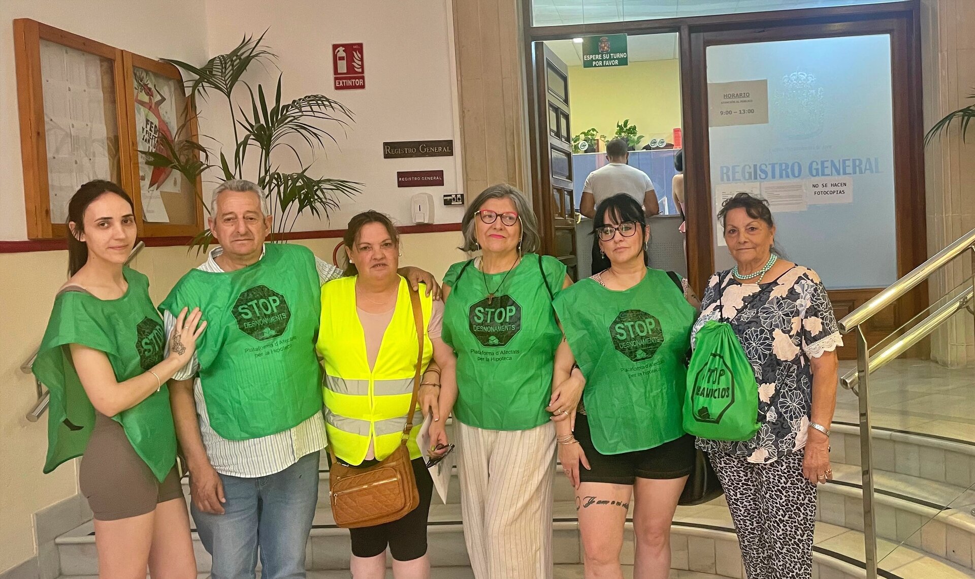 La PAH plantea al Ayuntamiento de Jaén un protocolo para anticiparse a los desahucios