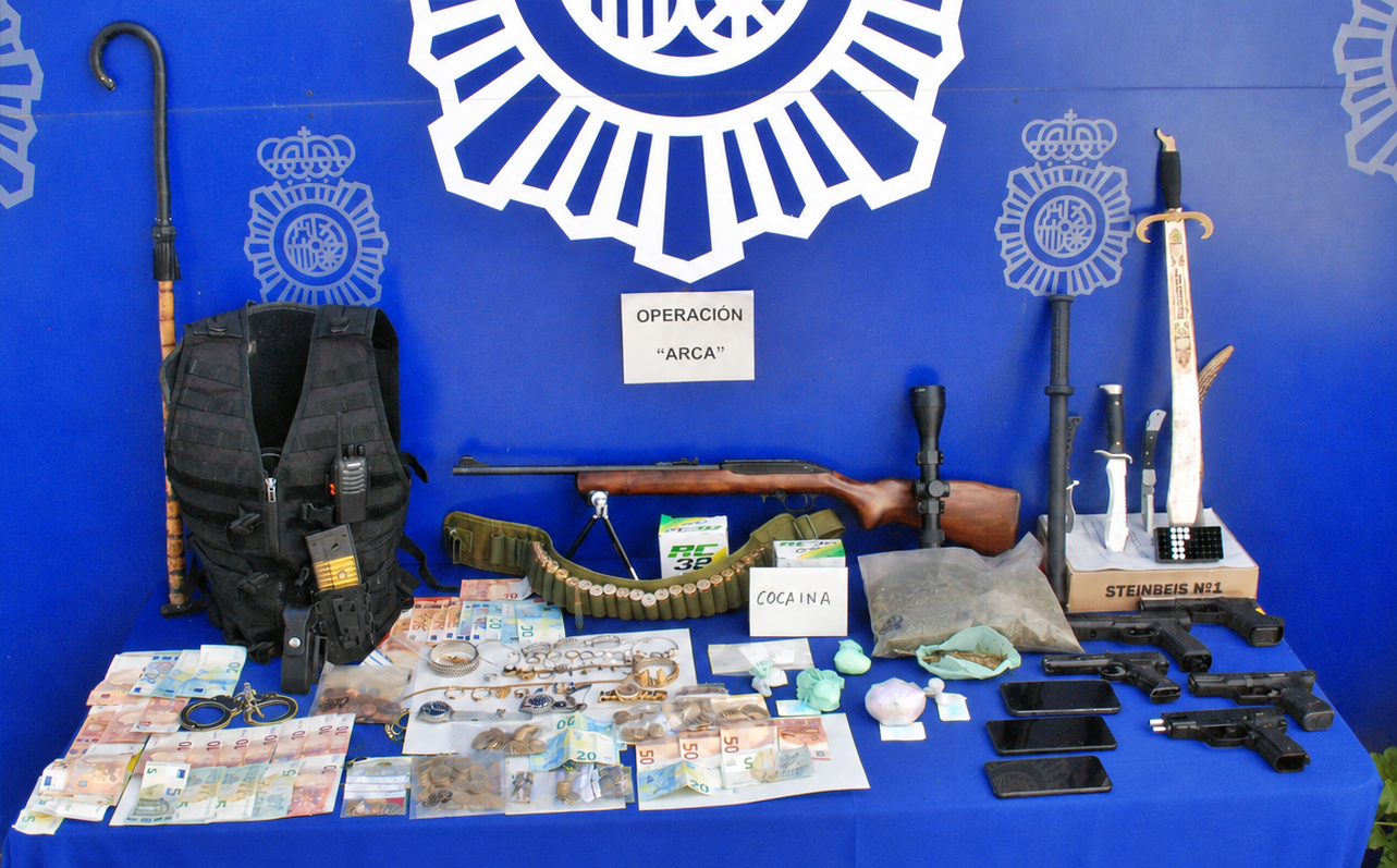 Golpe al tráfico de drogas en Úbeda con tres detenidos y varios registros domiciliarios