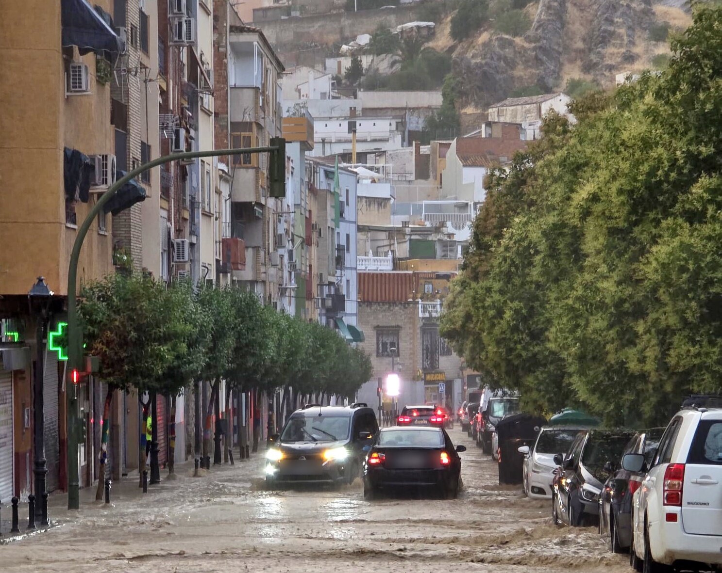 El alcalde define las actuaciones de urgencia y destaca la respuesta tras la tromba de agua en Jaén