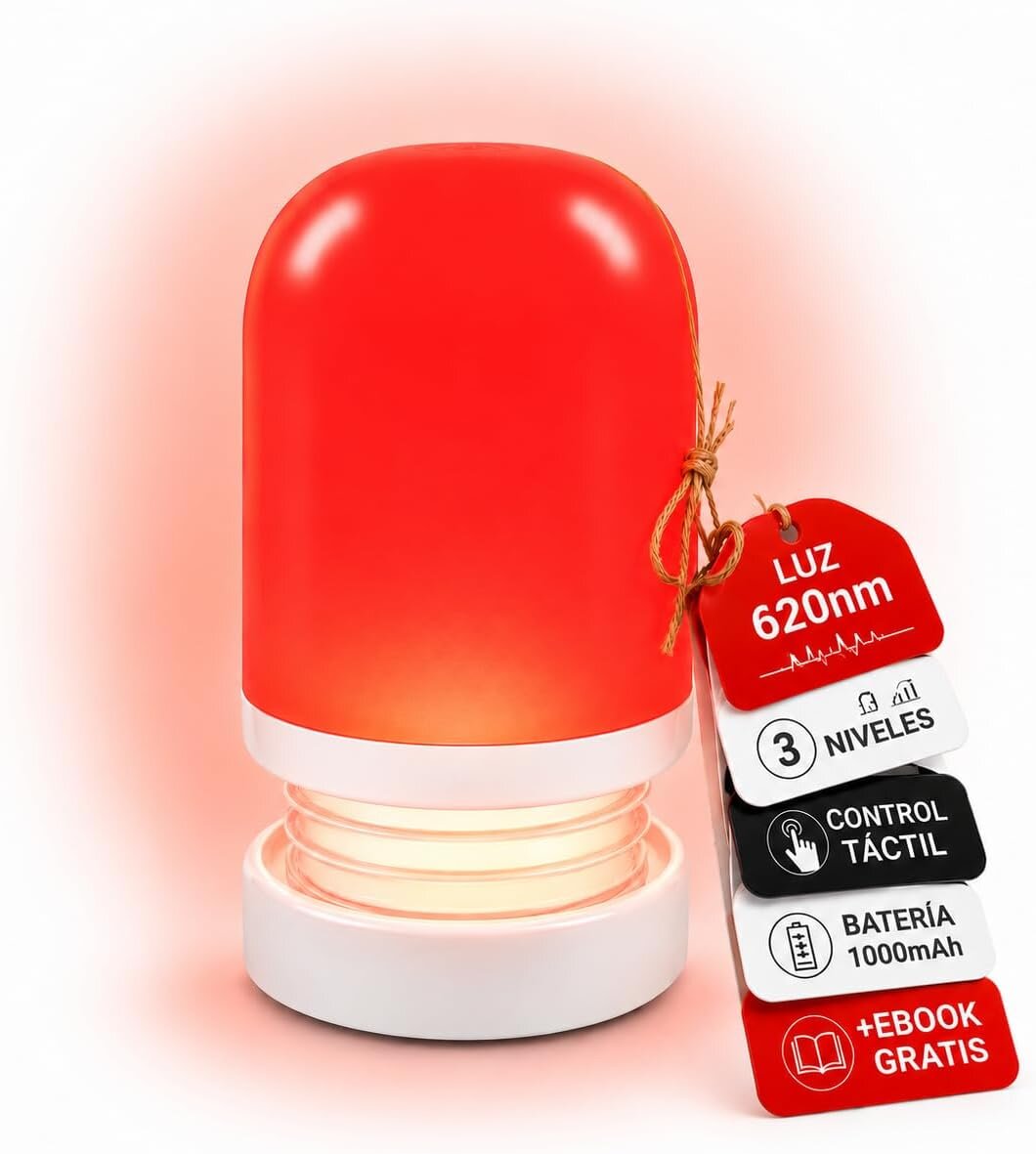NXT Lámpara Luz Roja Nocturna Melatonina: ofertas y opiniones de usuarios