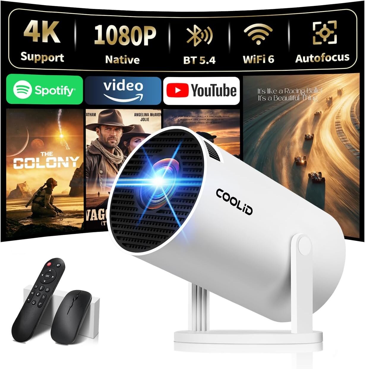 Mini proyector 4K coolid: ofertas y opiniones de usuarios
