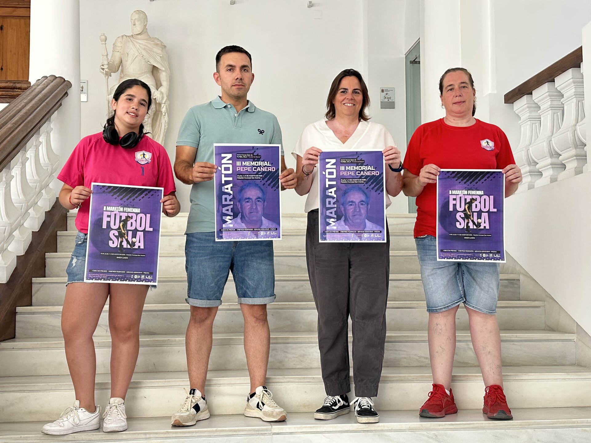 Todo listo para el Open de Fútbol Sala y la II Maratón Femenina de Baeza