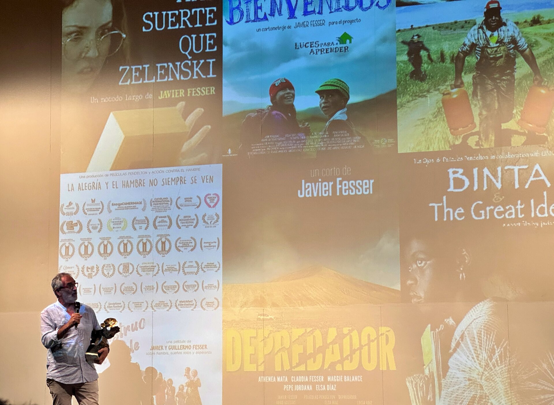 Javier Fesser: "El cine contagia belleza y motiva"