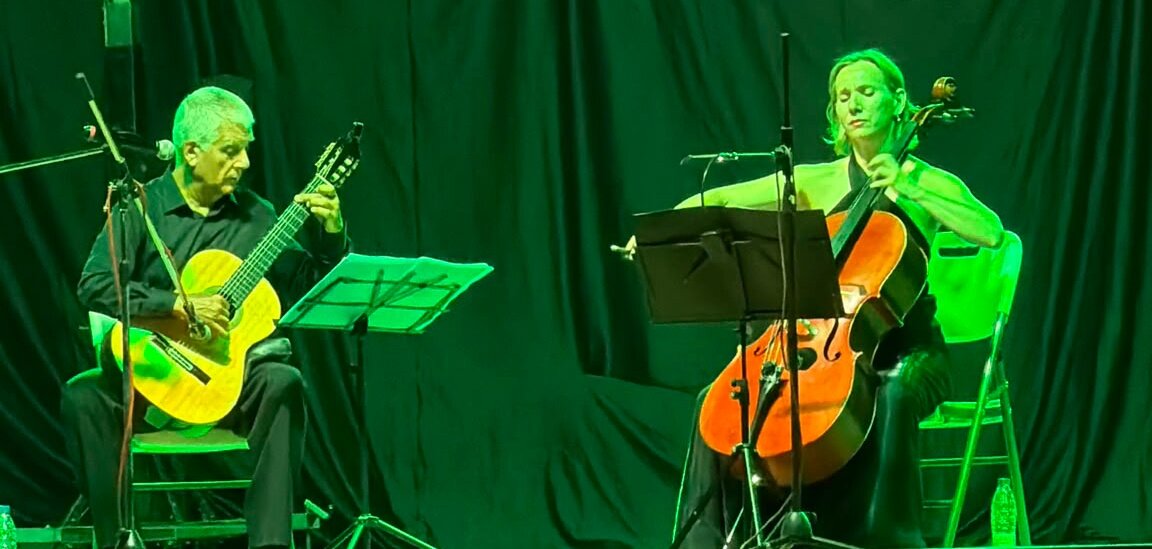 Josep Manzano y Alena Tikhmanovich brillan en el Festival Internacional de Música de Navas de San Juan