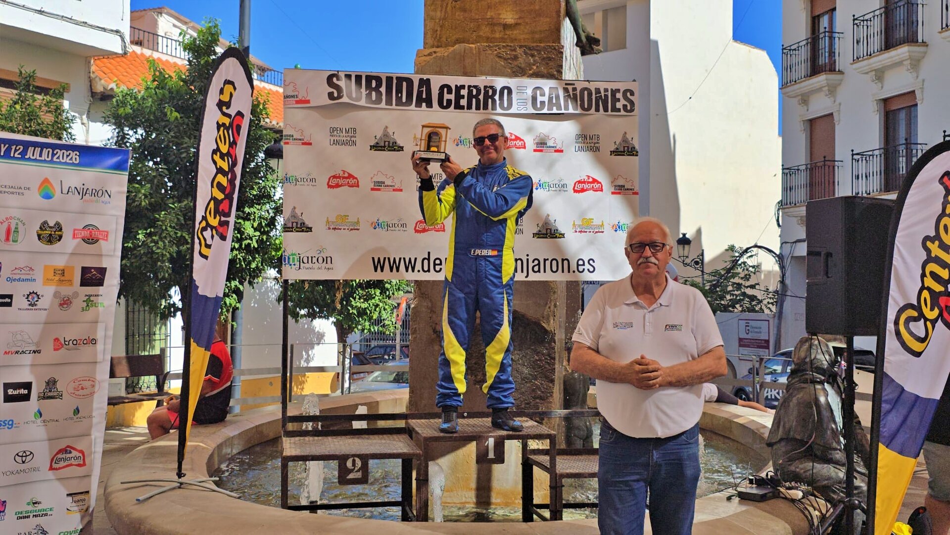 Esteban Perea mantiene el liderato de monoplazas tras subir al podio en Lanjarón