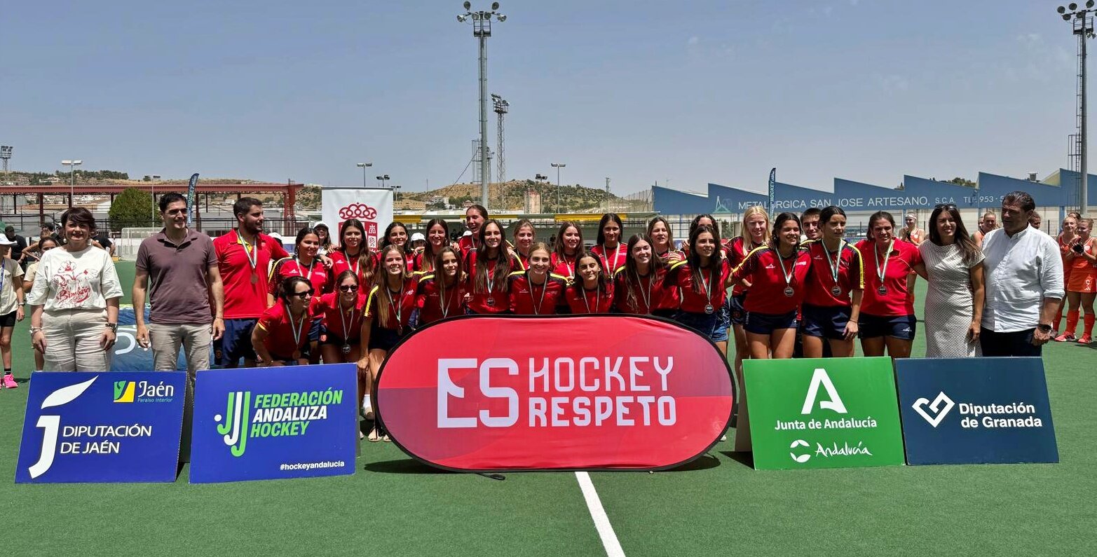 España queda tercera en la Andalucía Summer Cup de hockey hierba