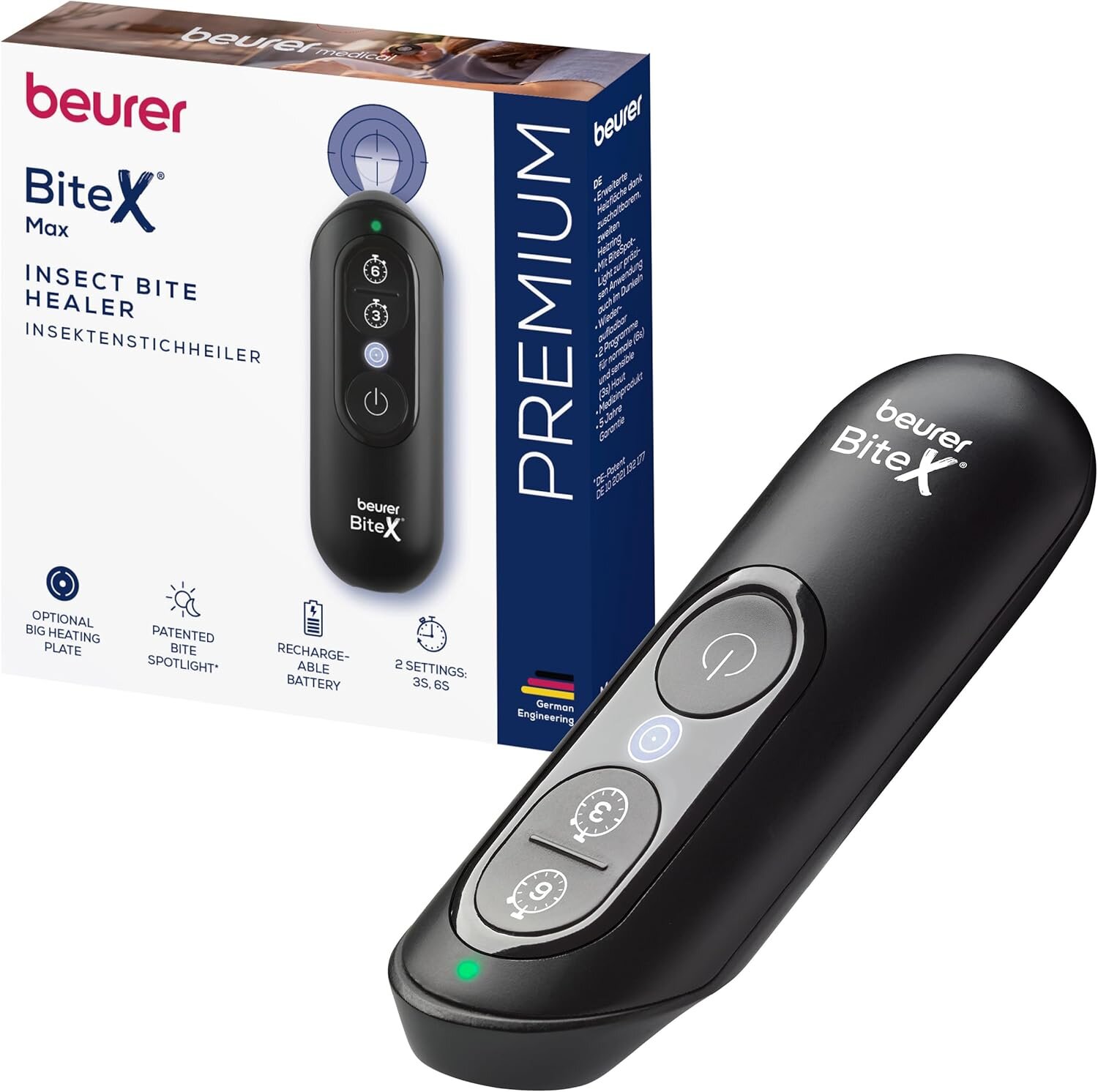 Beurer BiteX Max Deep Black: ofertas y opiniones de usuarios