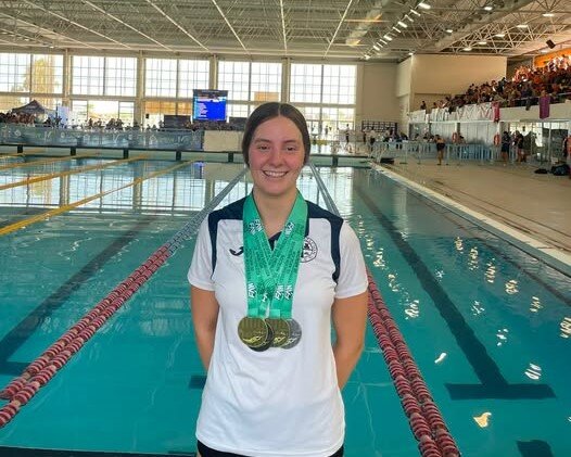 Aurora Martíenz logra cuatro medallas en el Andaluz