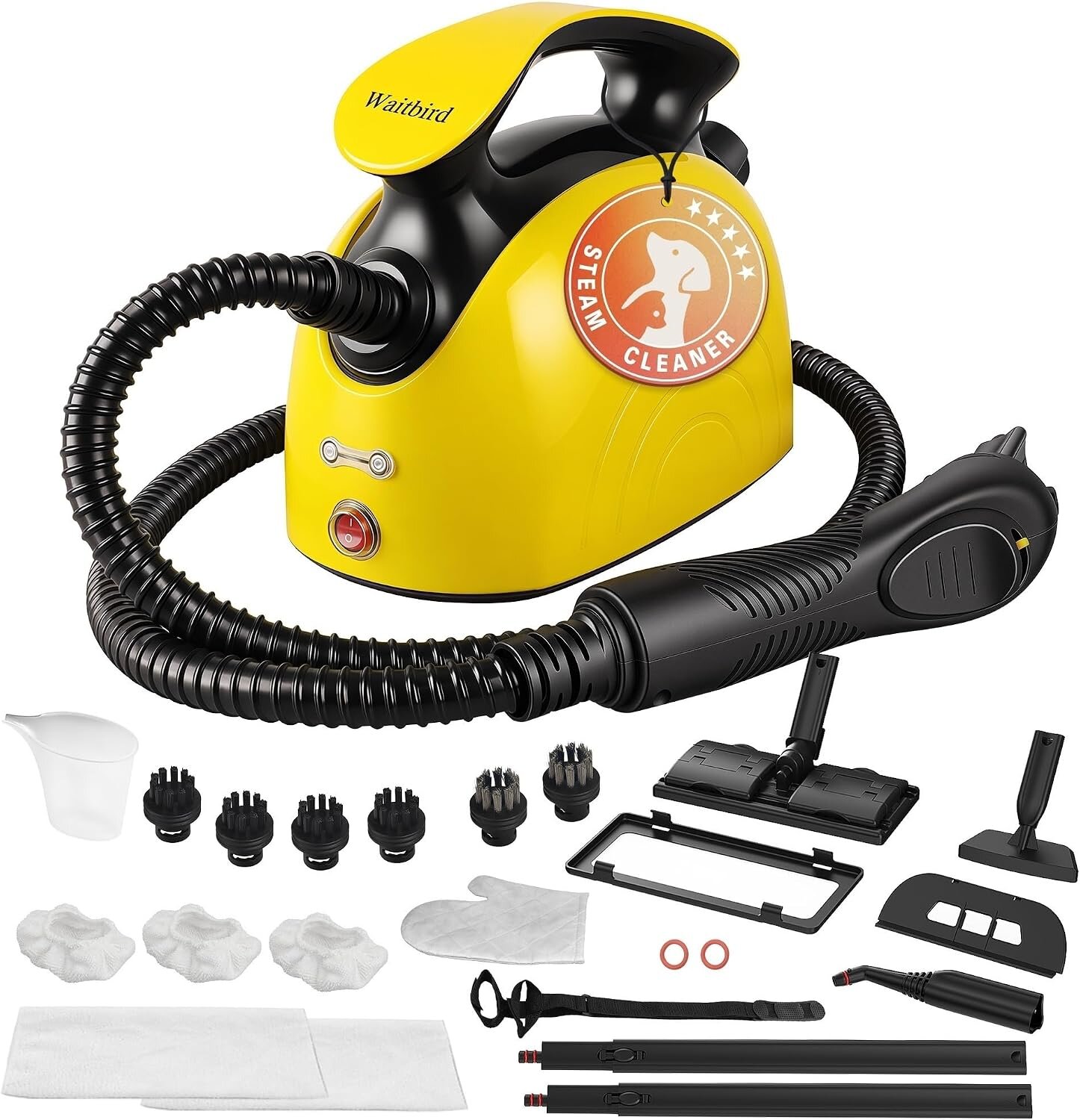 Waitbird Limpiador De Vapor Portátil, 5 Bar, Vapor Caliente 160 °C, 2500W: ofertas y opiniones de usuarios