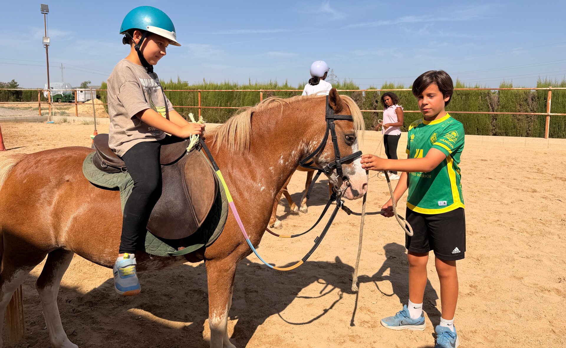 Andújar descubre a caballo su nueva generación ecuestre