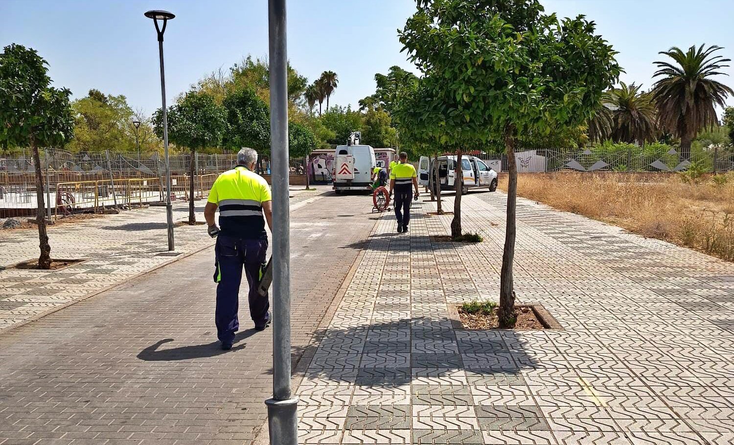 Los robos de cableado eléctrico dejan sin suministro varias zonas de Andújar