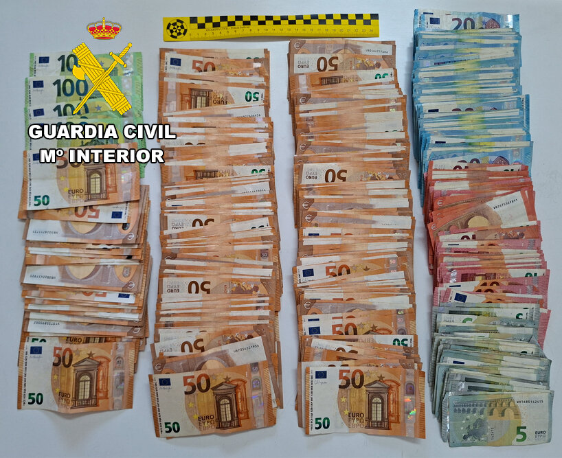 Desmantelado un punto de distribución de droga en Noalejo