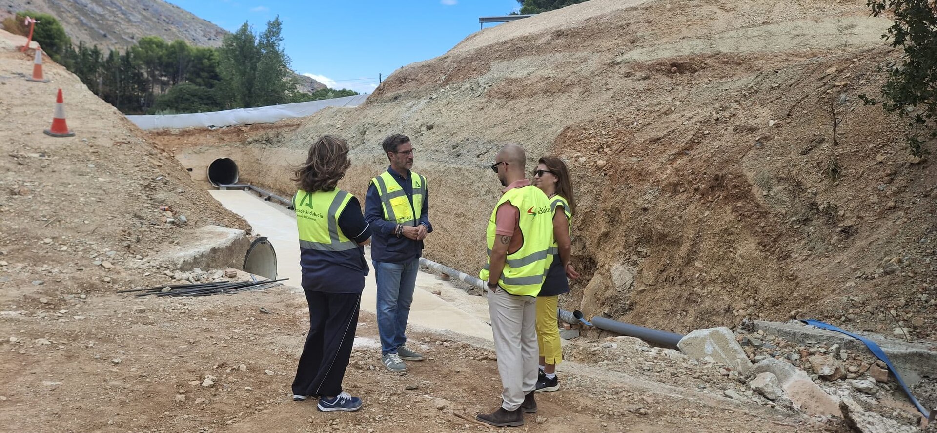 La A-6050 entre Jaén y Castillo de Locubín recibe una inversión de 3,5 millones para reparar los daños de las borrascas