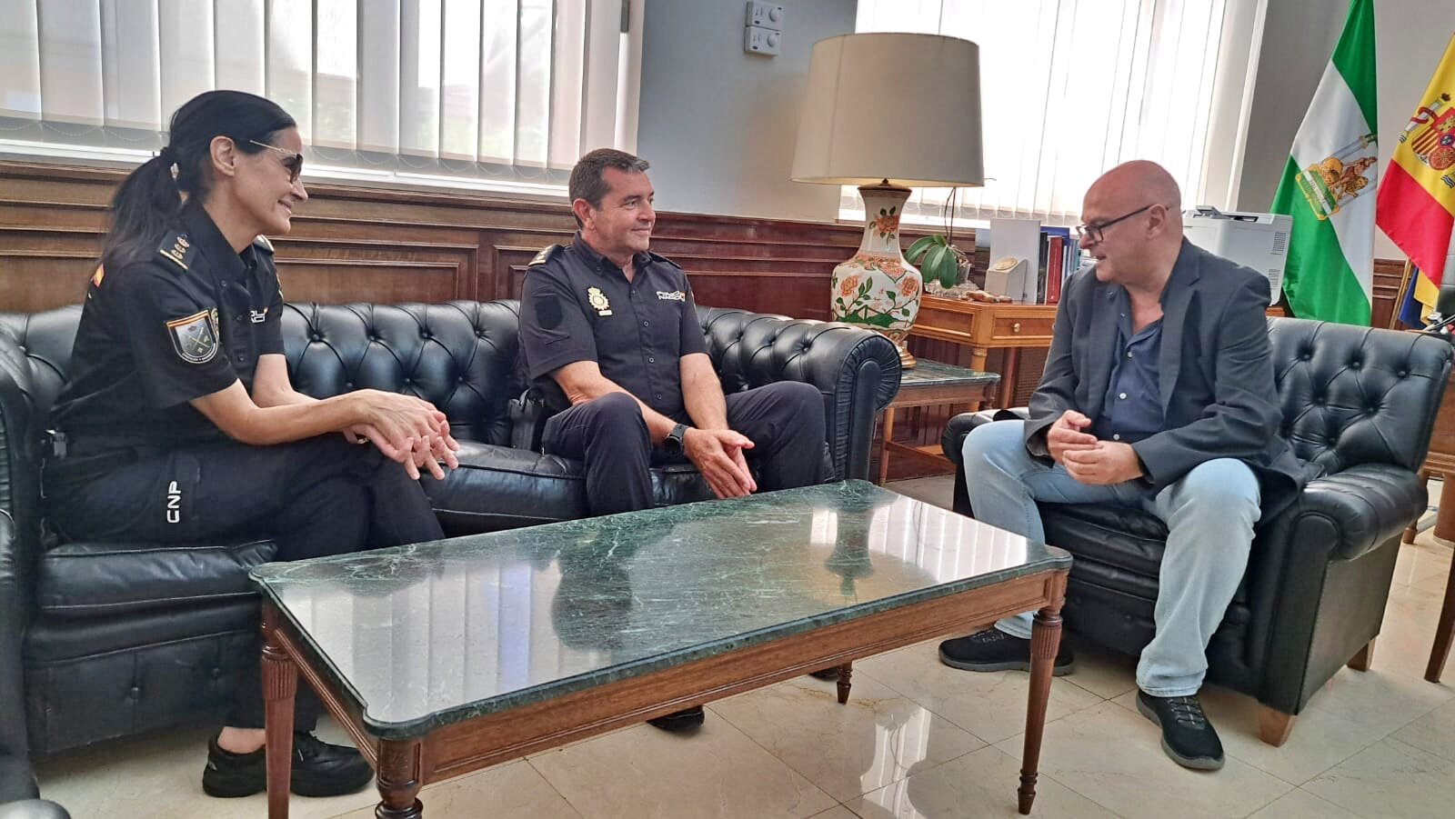 Luis Antonio García, nuevo comisario jefe de la Policía Nacional en Linares