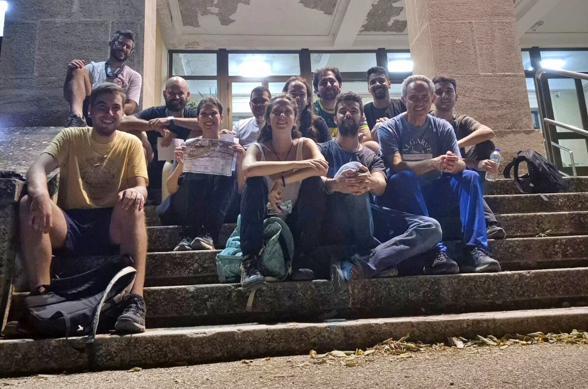 La orientación nocturna reúne a participantes en una cita diferente en Jaén