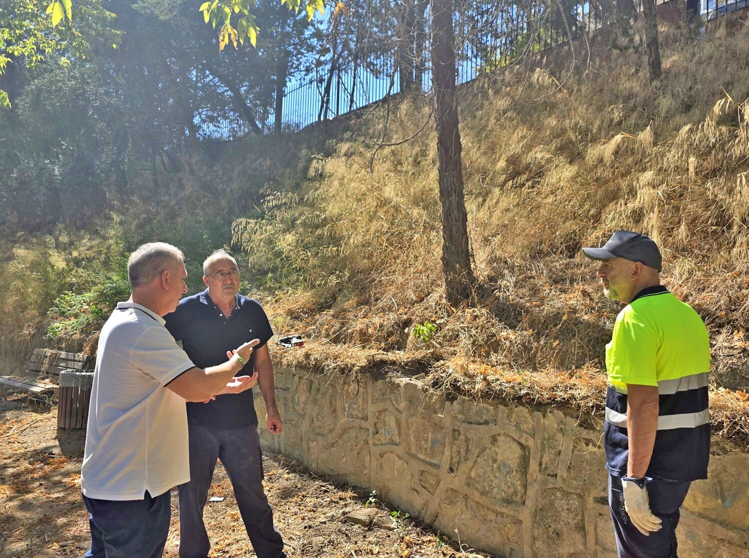 El vallado del parque canino del Jardín Botánico será renovado