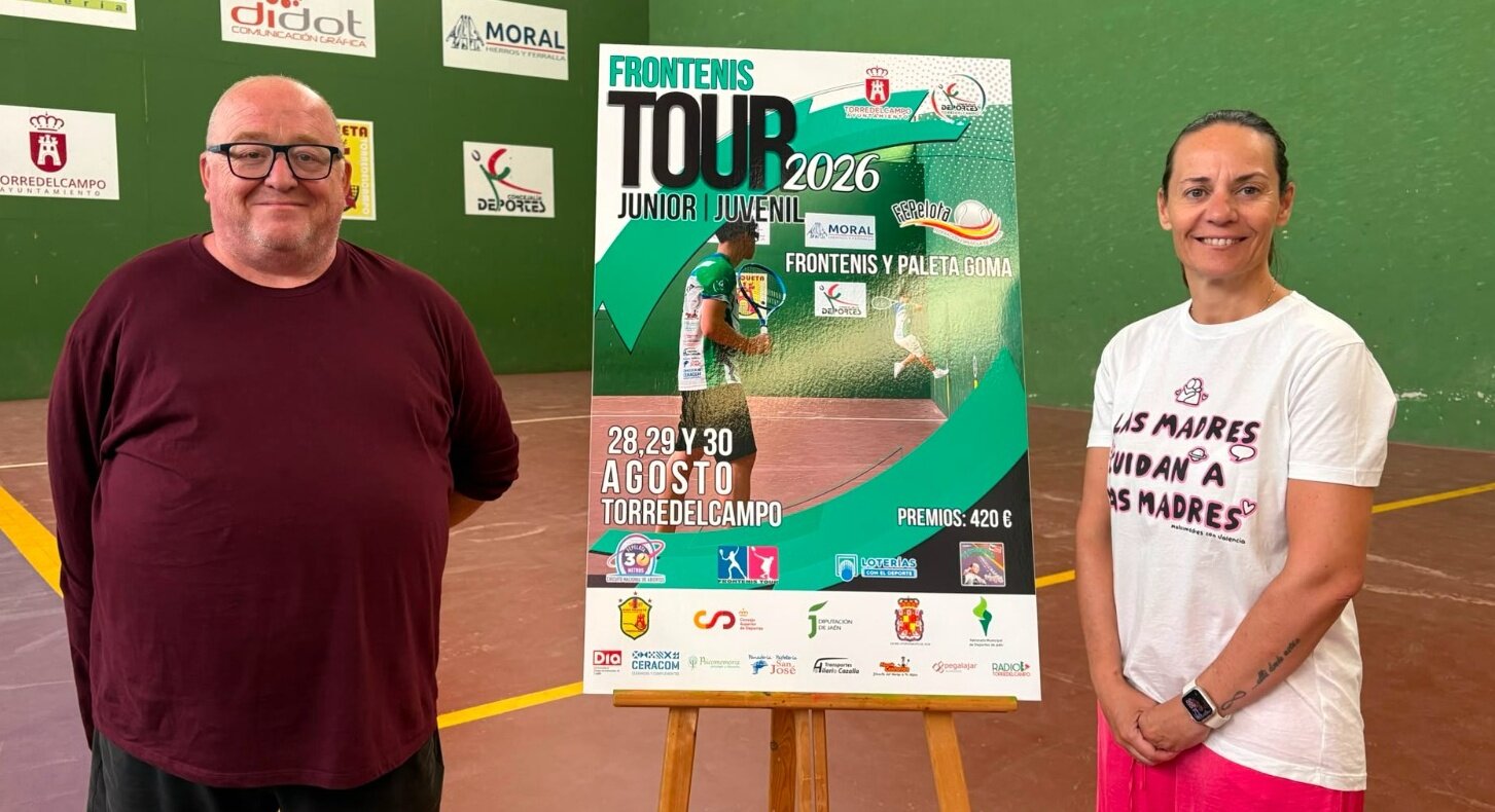 Torredelcampo reunirá a las jóvenes promesas nacionales del frontenis