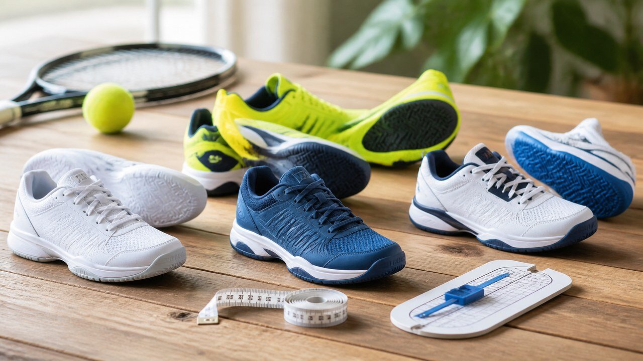 Guía de tallas de zapatillas de tenis: cómo acertar con el número según la marca