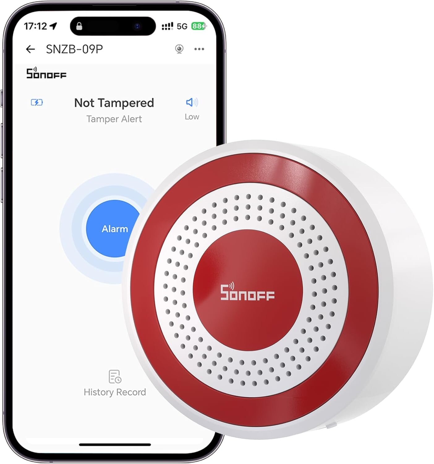 SONOFF Sirena Zigbee SNZB-09P: ofertas y opiniones de usuarios