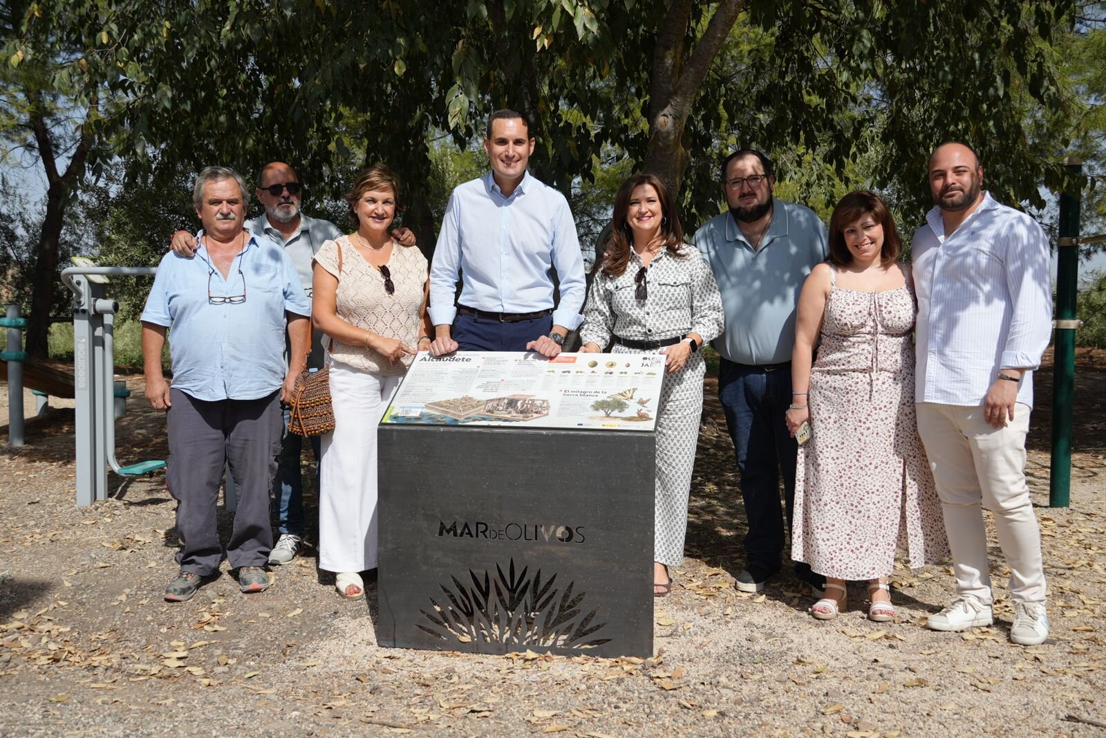 La antigua estación de Alcaudete renace como nuevo recurso turístico de la Vía Verde del Aceite