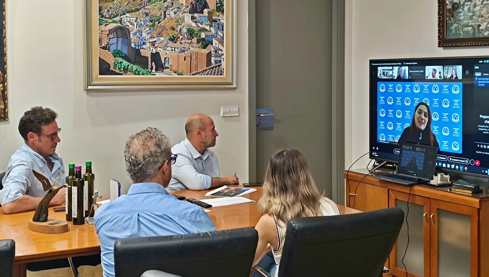 Cazorla abre una vía de cooperación con el municipio ucraniano de Kalynopil