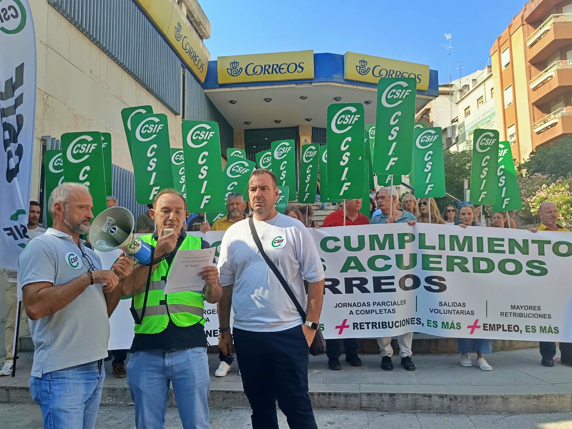 CSIF cifra en más de 5.000 los envíos y notificaciones pendientes en Correos en Jaén capital