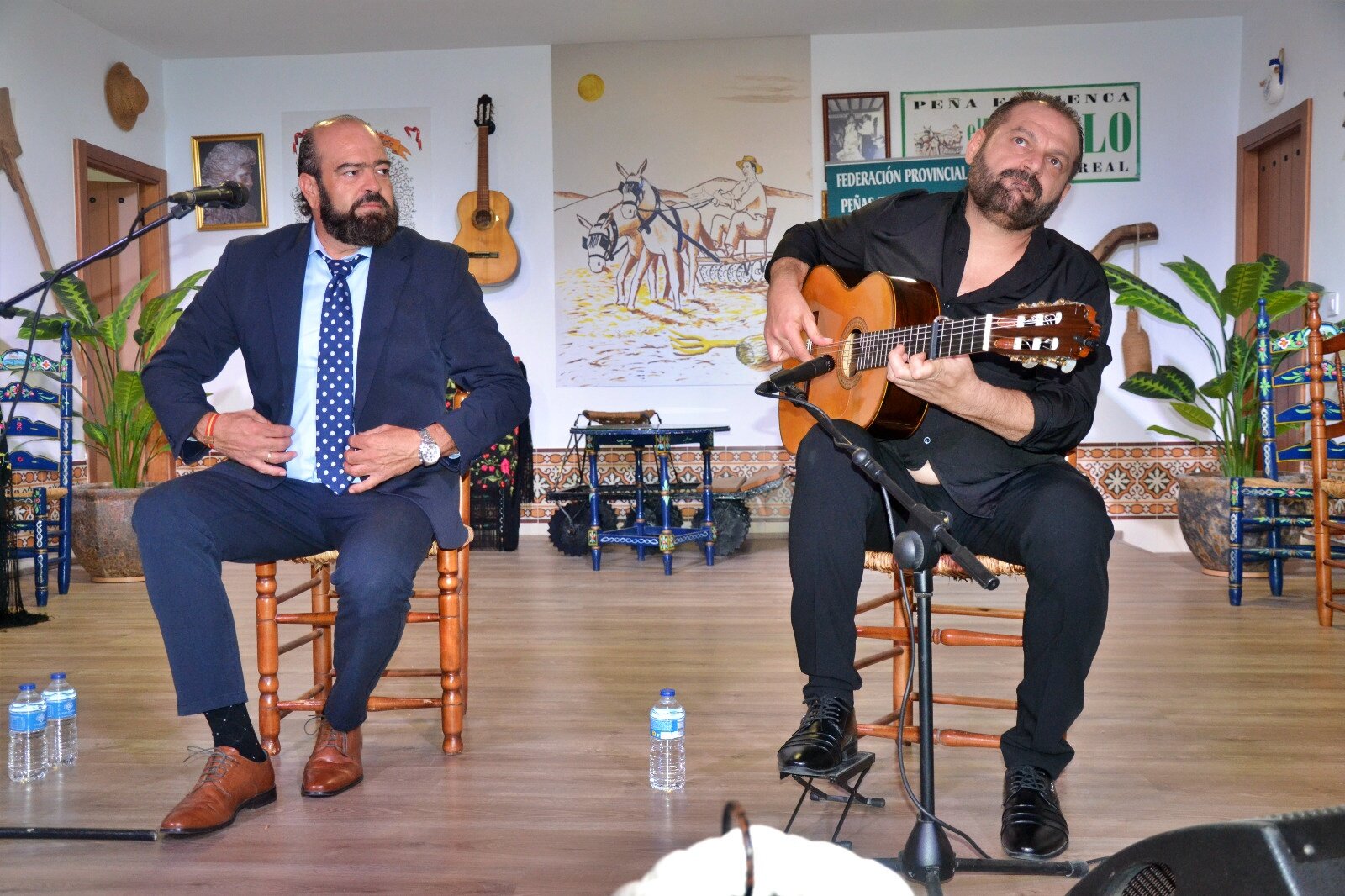 Miguel de Tena y Patrocinio Hijo llevan el flamenco más clásico a Mancha Real