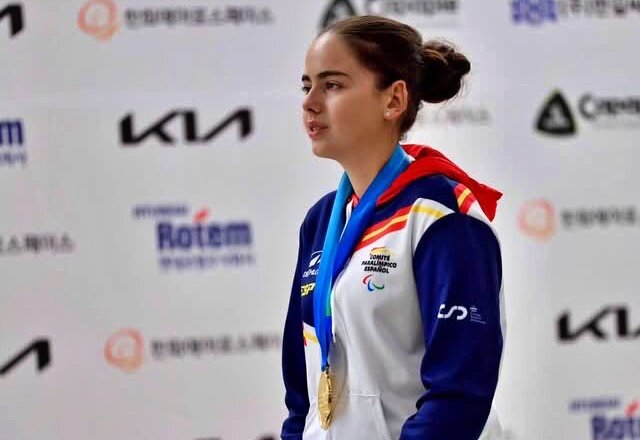 Isabel López y un oro que hace la diferencia en inclusión